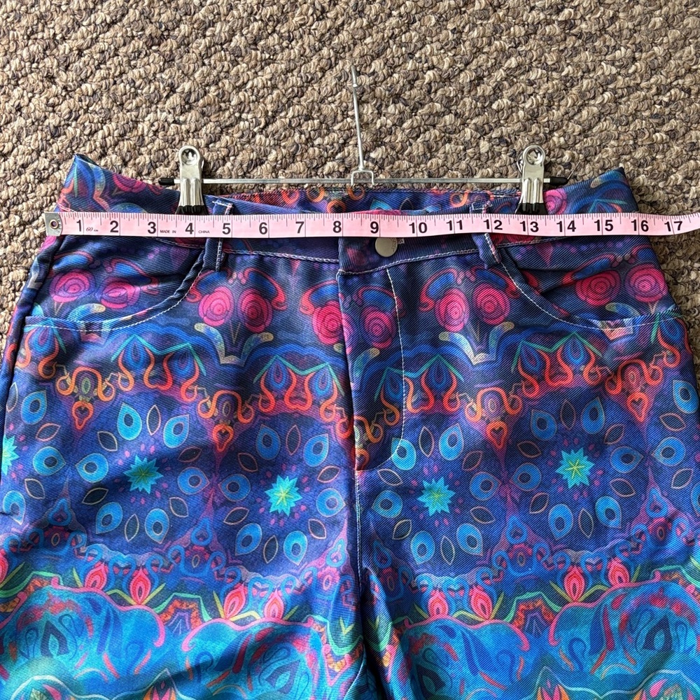 Grateful Dead inspired Vibrant Patterned Jeans wi… - image 7